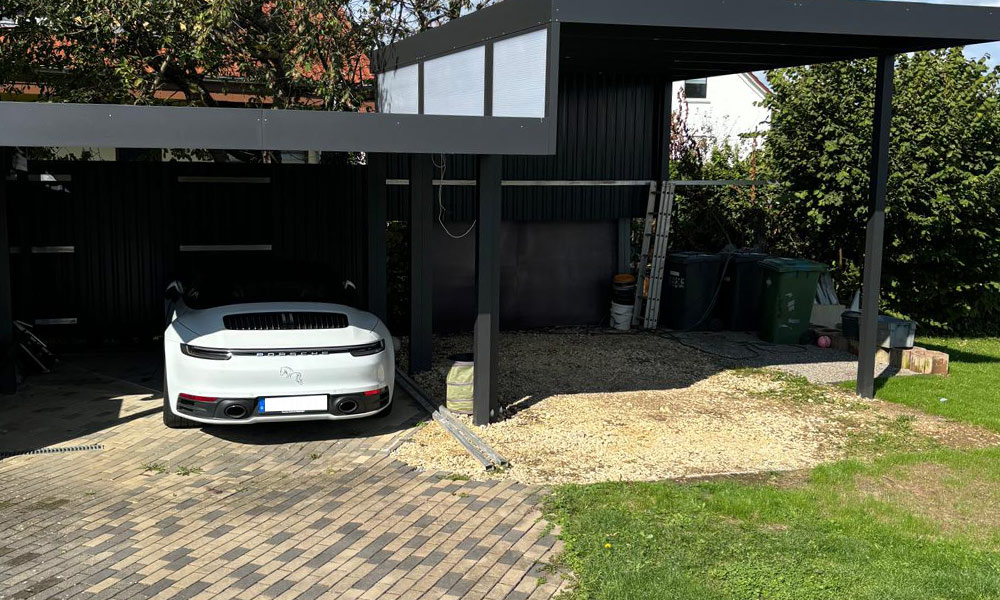 Doppel-Carport