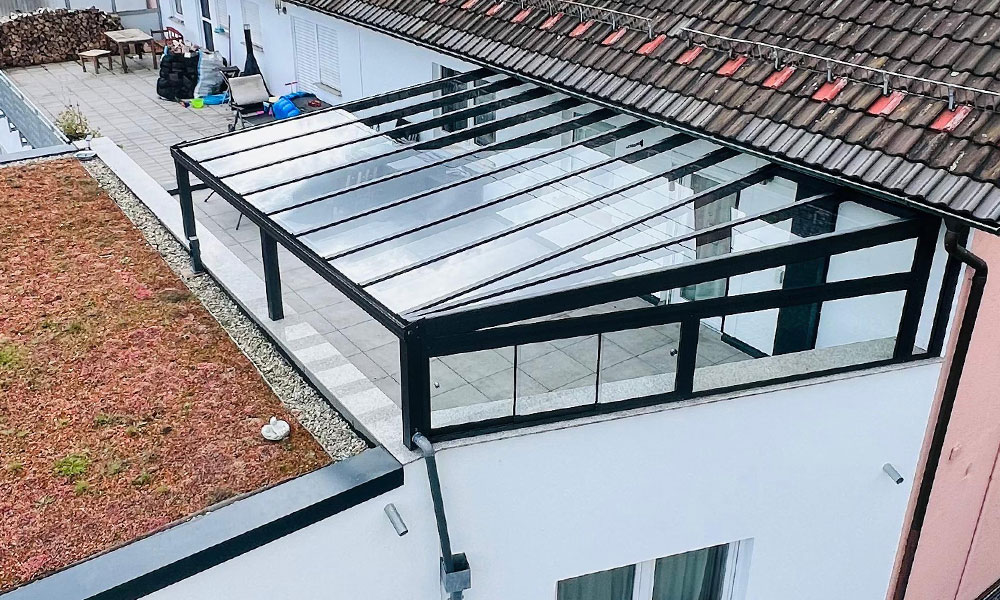 Dachterrassen-Überdachung Produkt von Zitberg Überdachungen
