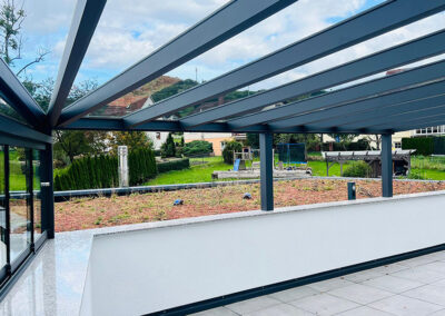 Sonderanfertigung-Terrassendach