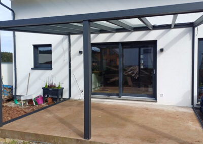 kleine-Terrassenüberdachung