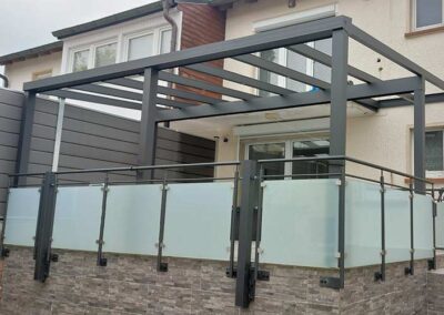 Balkon Überdachung