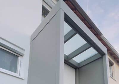 Vordach Berg Überdachung